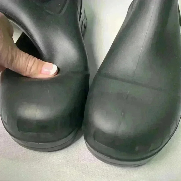 COPY - Dunlop Safety Steel Toe PVC Boots, M10 W12 Black (868-8677600.12) new nb - Picture 7 of 8